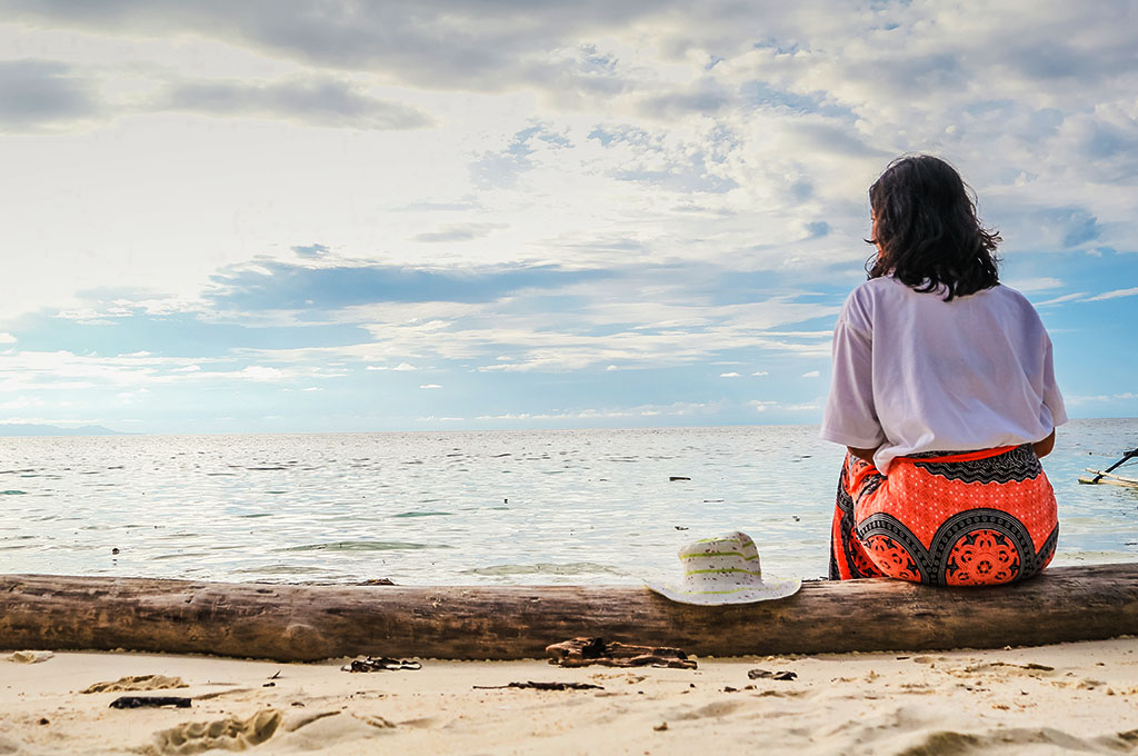 Littlenomadid di Pantai Karina Togean
