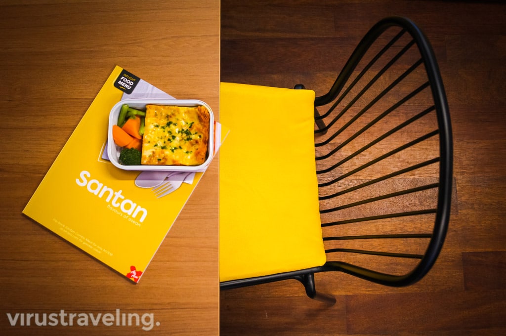 Chicken Lasagna AirAsia