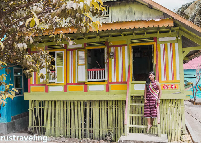 satya winnie di kampung warna warni bau bau